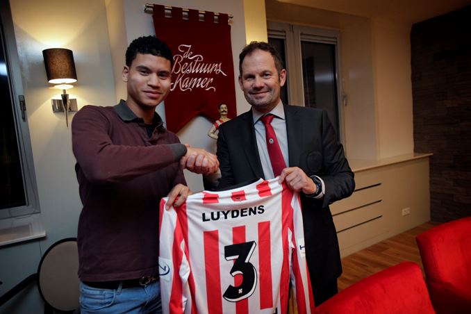 Diederick Luydens tekent eerste profcontract Sparta Rotterdam