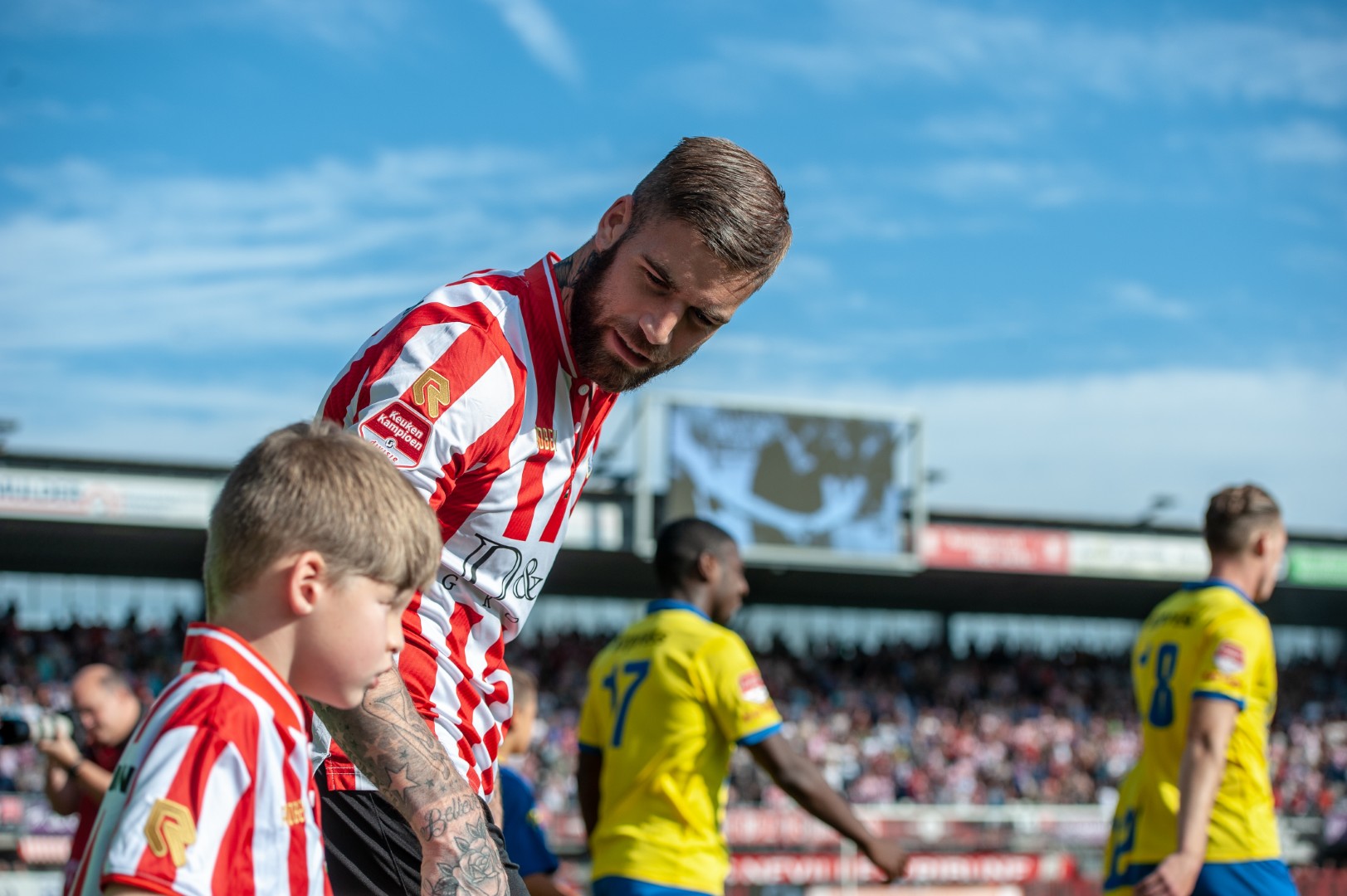 Playersescorte Sparta Rotterdam SC Cambuur Sparta Rotterdam