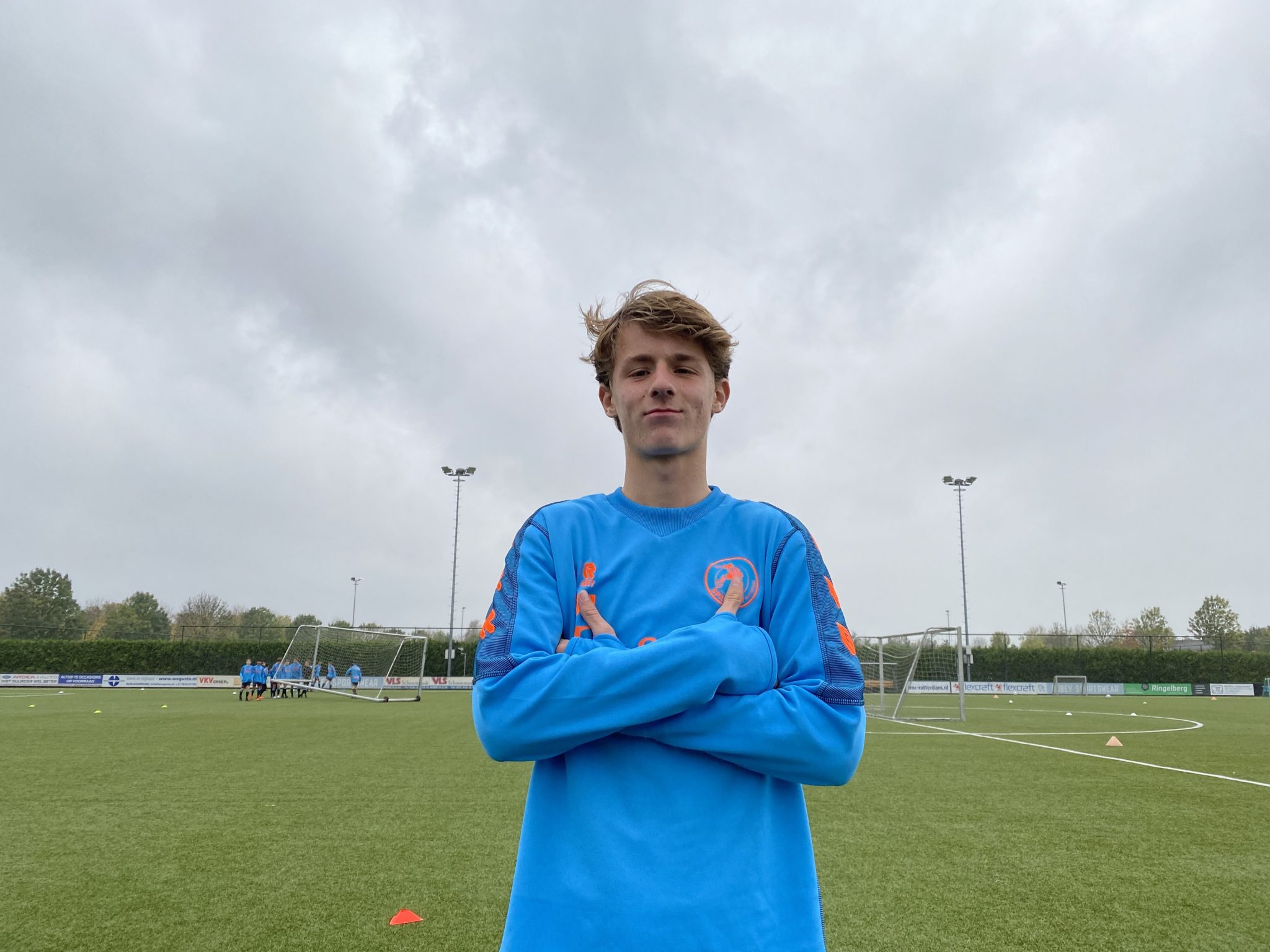 Mats van der Eerden en Hamza el Dahri ‘Wij willen onze voetbaldroom