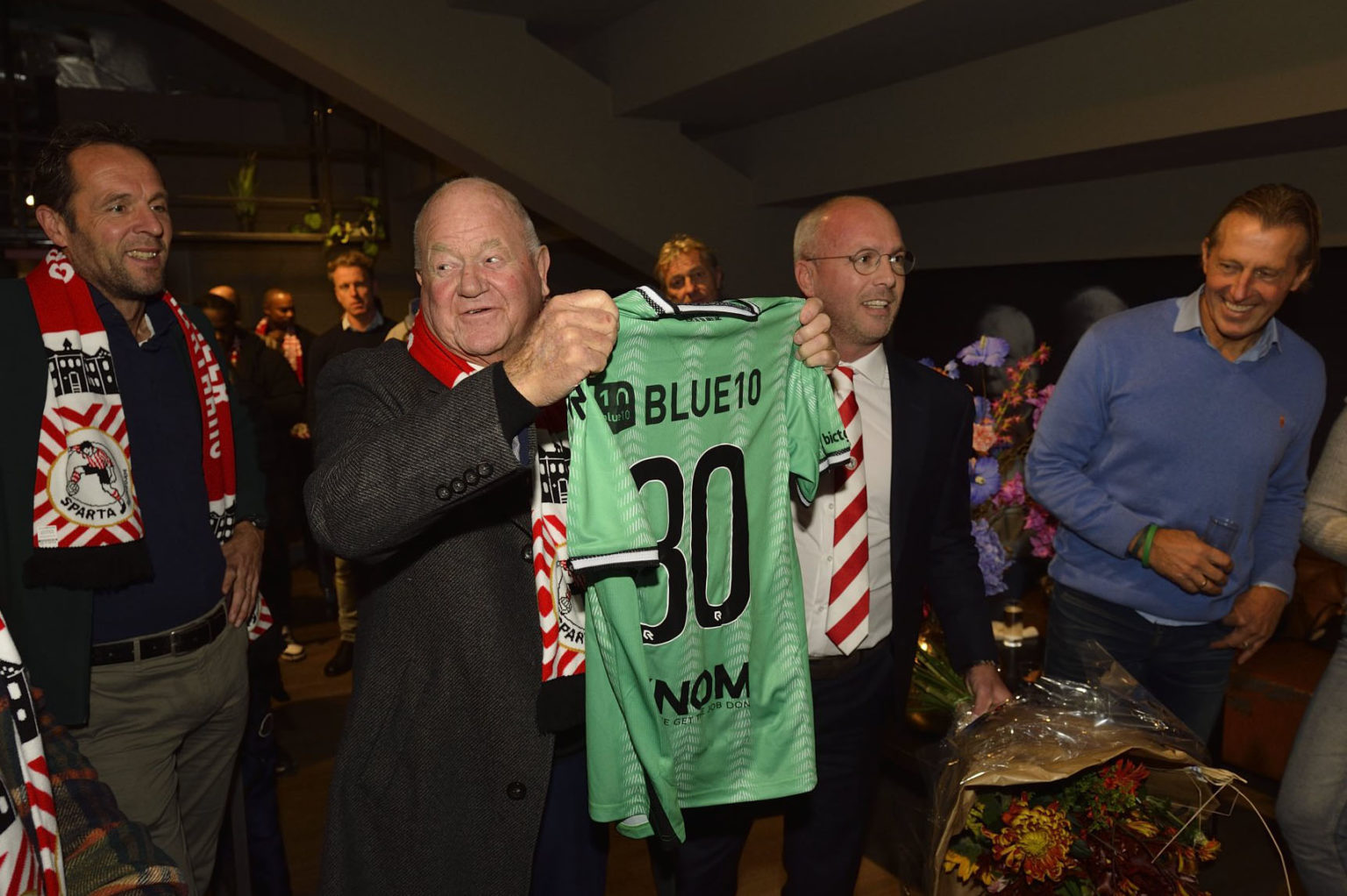 Reünie oud-spelers en -trainers bij Sparta - Almere - Sparta Rotterdam