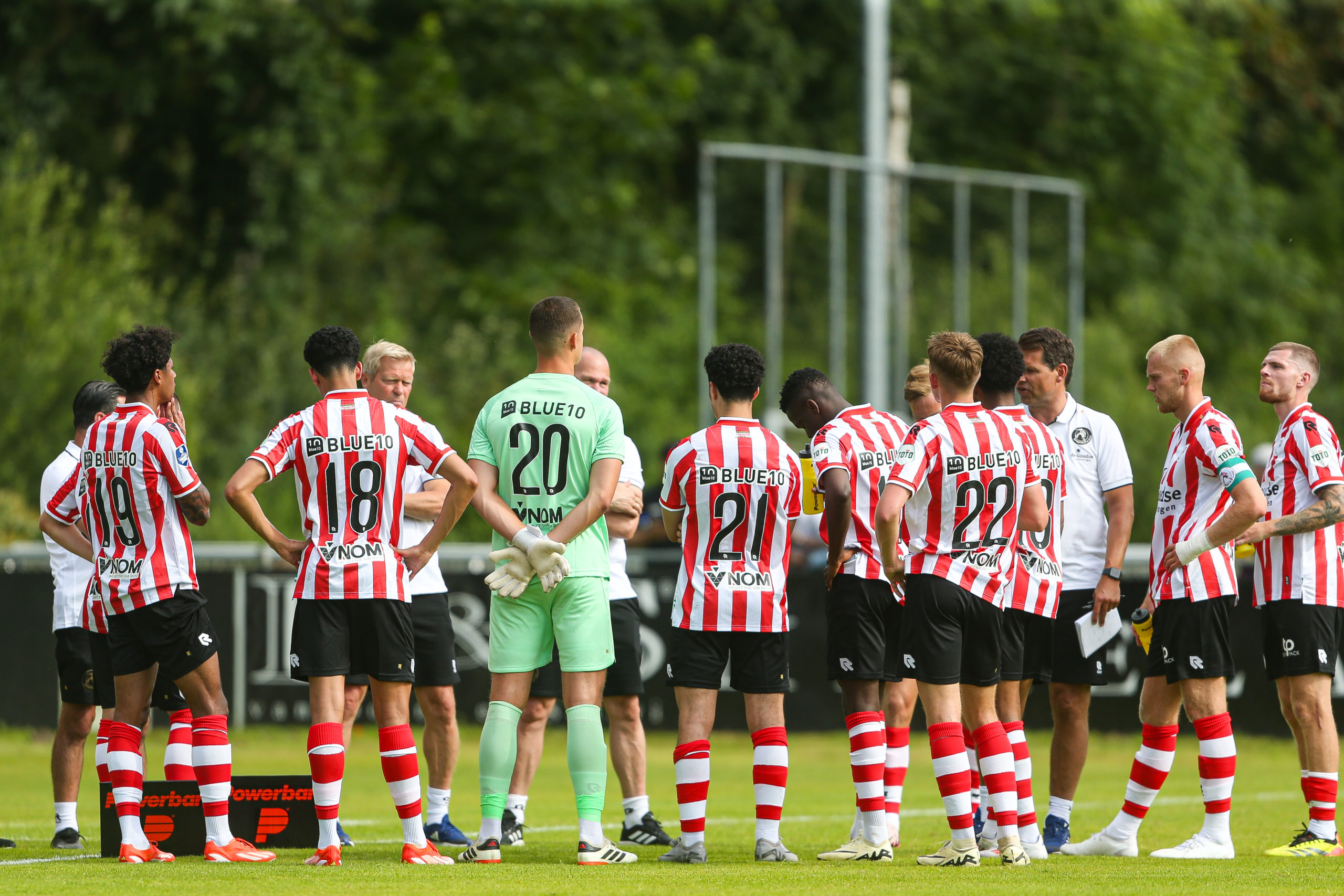 Sparta im zweiten Trainingsspiel gegen Nieuwenhoorn - Sparta Rotterdam